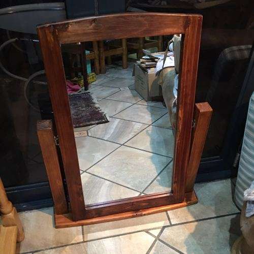 Cypress Swivel mirror on stand